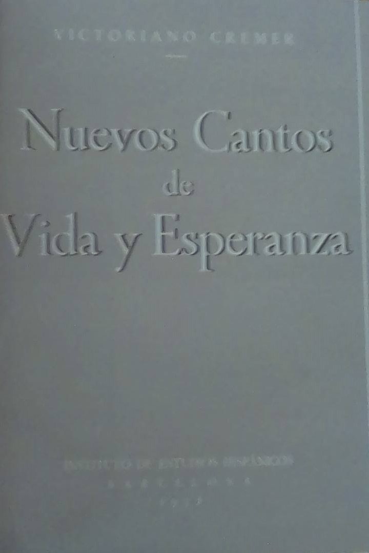 Nuevos cantos de vida y esperanza